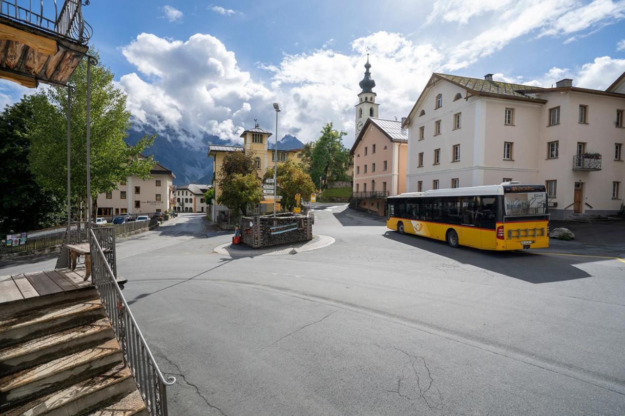 Ferienwohnung Am Dorfplatz Ftan Extérieur photo